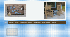 Desktop Screenshot of ourlittleplace.com